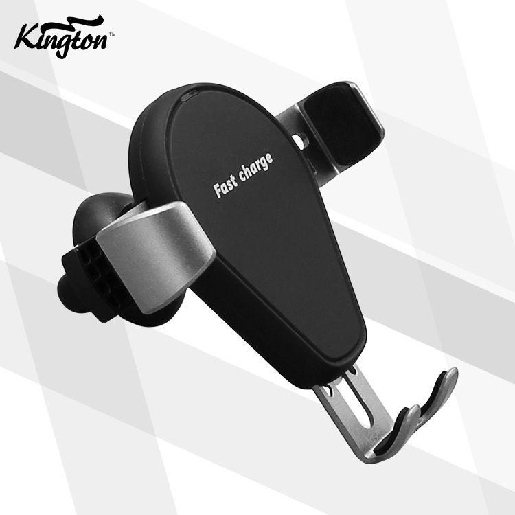 汽车车载无线充电器 15W兼10W7.5W/5W车载重力出风口支架无线充|ru