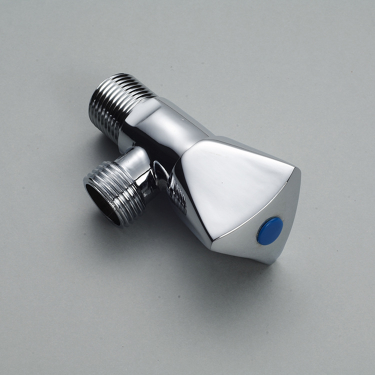Manufactor Of large number wholesale Copper body Triangle valve tee Angle valve Sealing valve switch Triangle valve thickening Hot and cold water