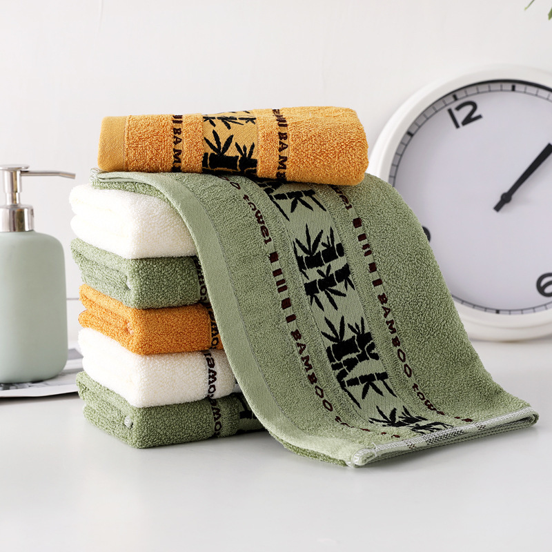 Manufacturer Wholesale Summer Bamboo Fiber Towels, Thickened, Non-Shedding, Beauty Face Towels, Gift Box Set, Ice-Feel Antibacterial