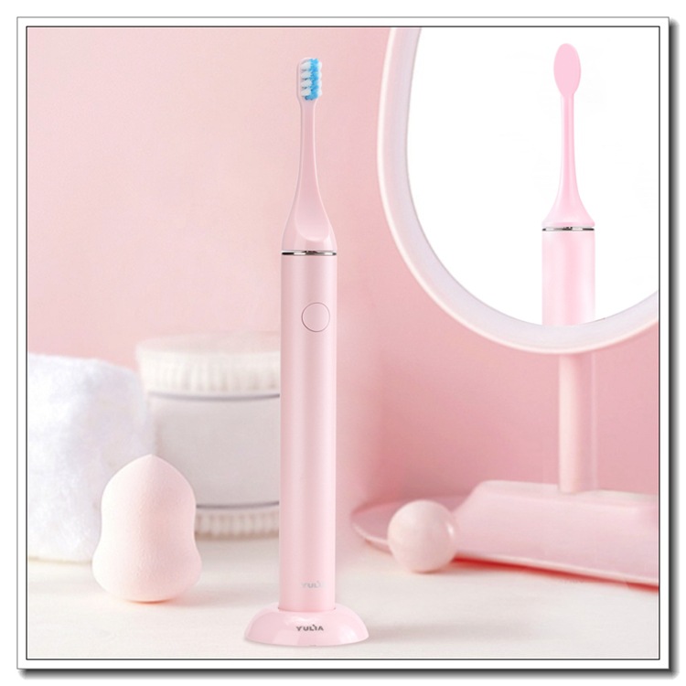 源头工厂声波电动牙刷贴牌OEM日本软毛刷头USB磁吸充电款一件代发|ms