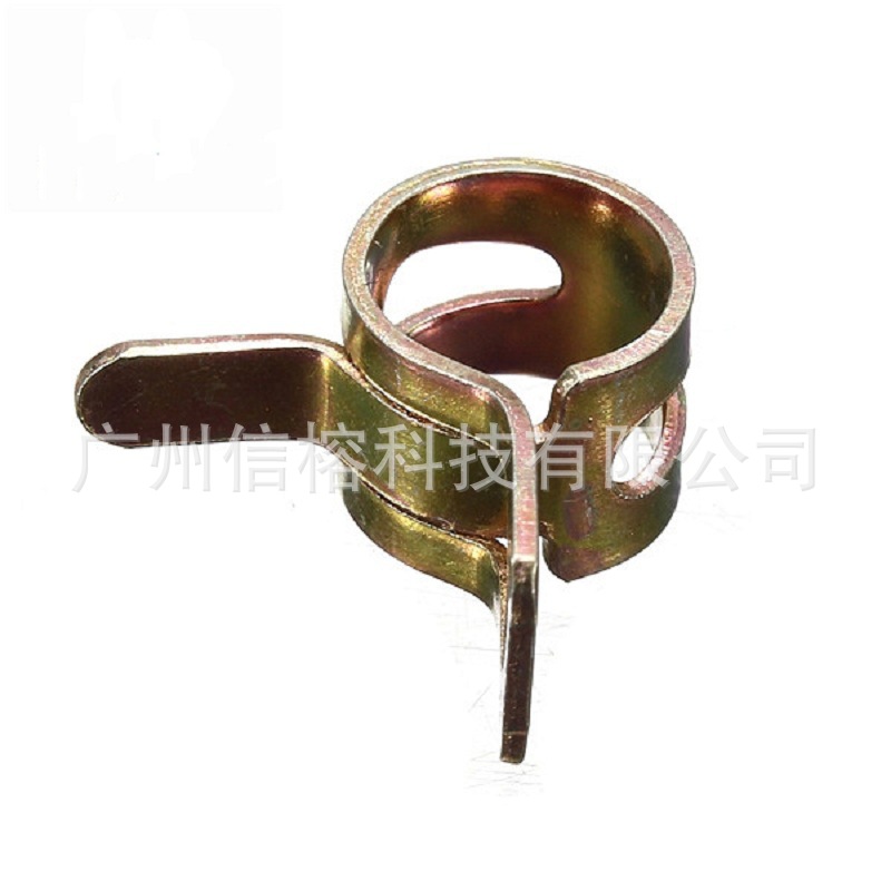 跨境镀彩锌弹性环箍抱箍75PCS盒装 钢带型活扣卡箍箍圈M6-10套装-阿里巴巴