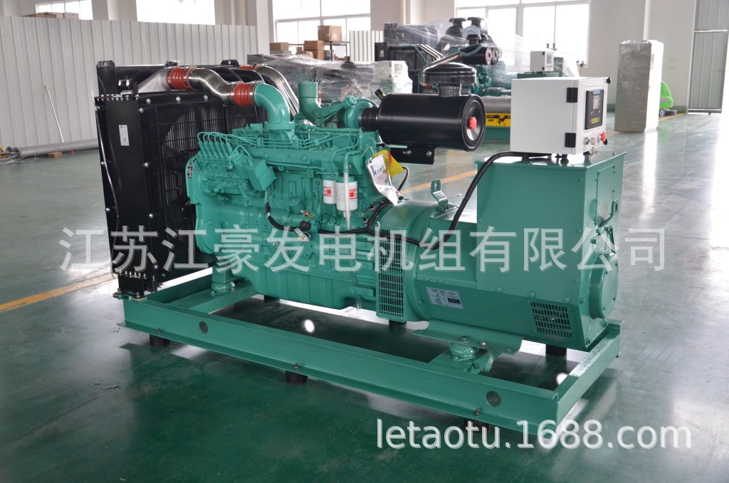 180kw东风康明斯6CTAA8.3-G2配恒声柴油发电机组-江苏江豪