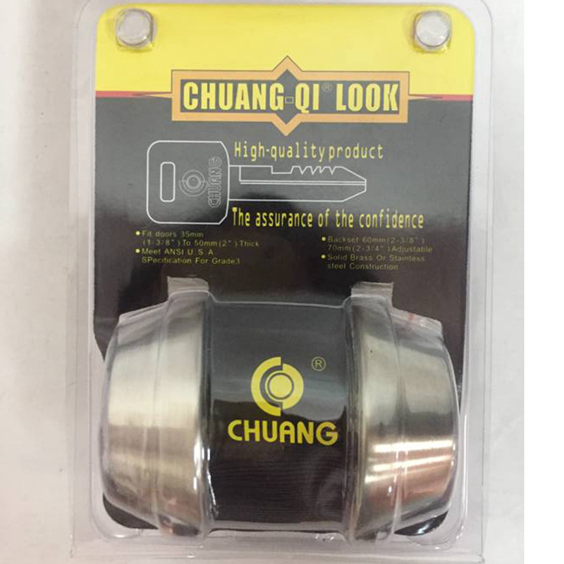 Chuangqi Specializes in Producing High-Quality Anti-Theft Door Locks for Interior Doors, with Affordable Prices and Made of Stainless Steel