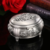 Metal storage system, jewelry for princess, treasure chest, box, roses, European style, Birthday gift