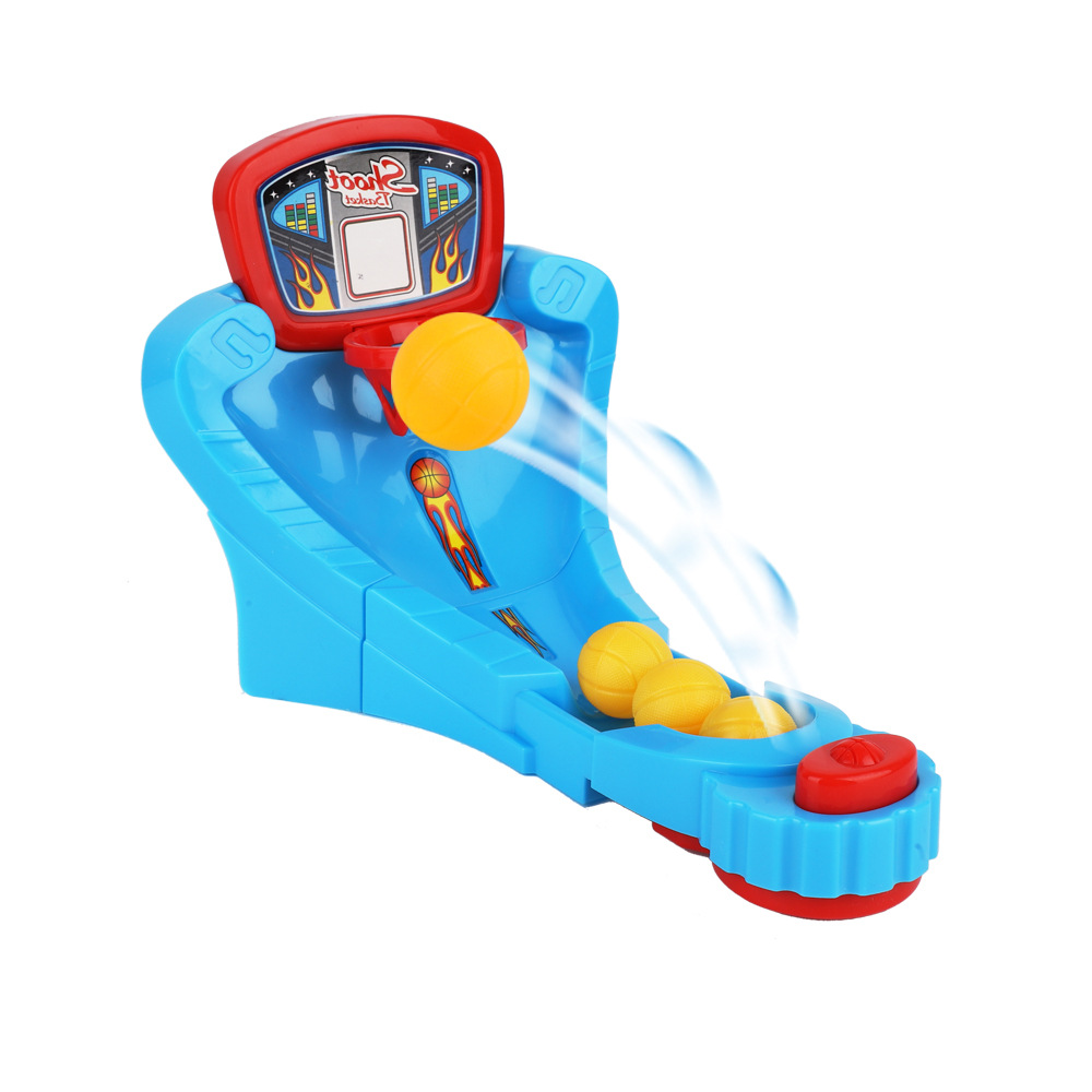 益智玩具彈跳籃球台 親子互動迷妳投籃兒童休閑桌面投籃機