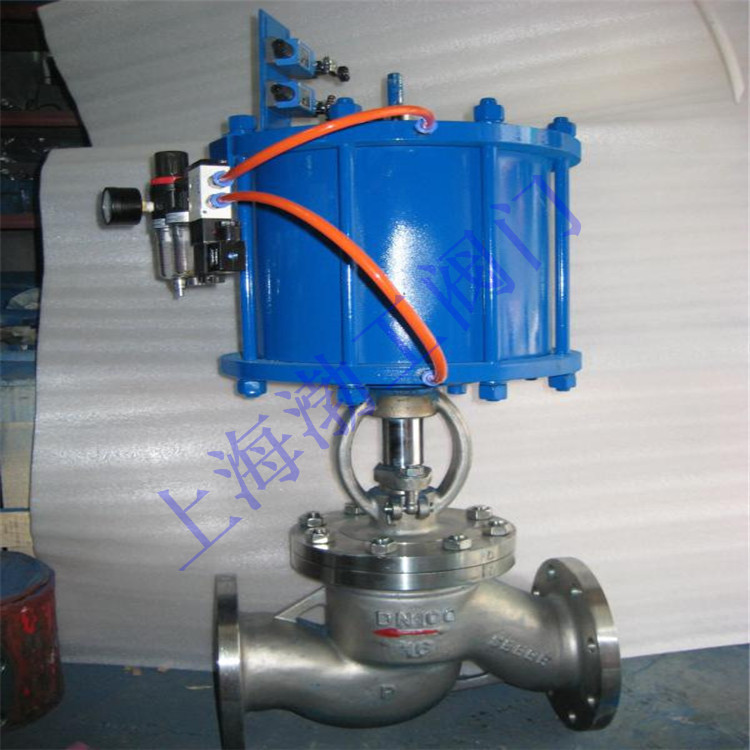 J661Y-16P 不锈钢焊接气动截止阀 J661Y  气动截止阀  DN150