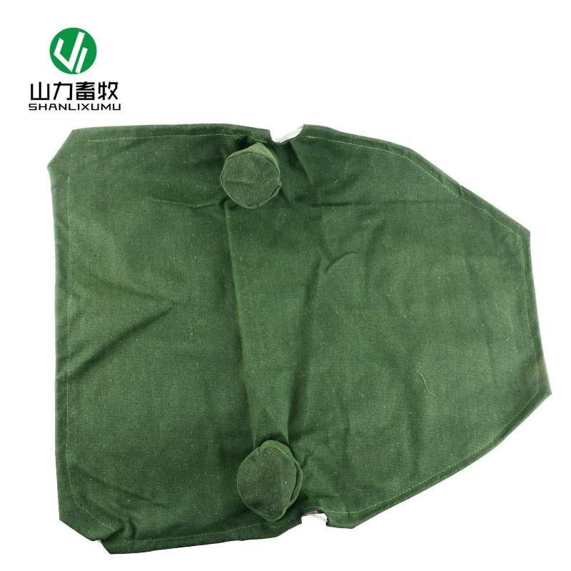 绿色帆布假母台配件 帆布+海绵