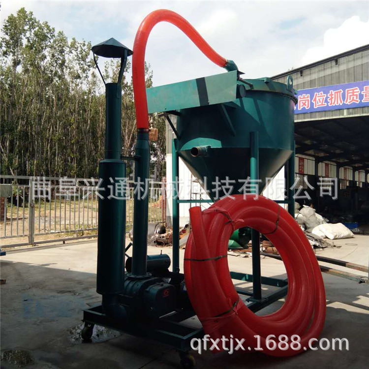 青岛粉煤卸料装罐气力输送机 上海轮船水泥清仓气力输送机