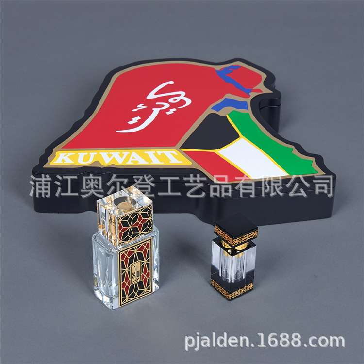Factory direct sales of color wooden boxes, creative customization, Middle East essential oil wooden box sets, packaging boxes, empty wooden boxes for bird's nest and sea cucumber detail image 3