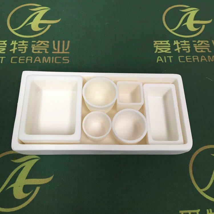管式炉用 1600℃ 77/88/97mm等 99氧化铝 船形刚玉舟 刚玉瓷舟-阿里巴巴