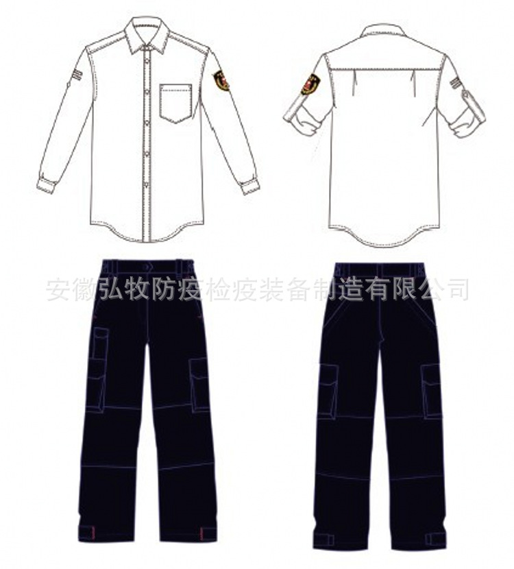 新版卫生应急服装（夏装）防护