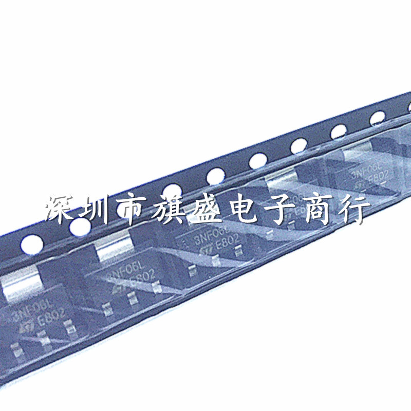 原装正品 直拍 STN3NF06L SOT223 N沟道 60V/3A 场效应管 3NF06L