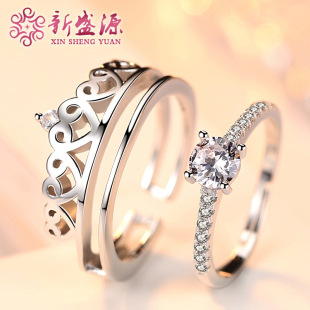 s925�y�p�Ӷ���һ�ʹڽ�ָ Ů�ɲ�ж���x�ɼ��׽M�� ����ͬ���ָ