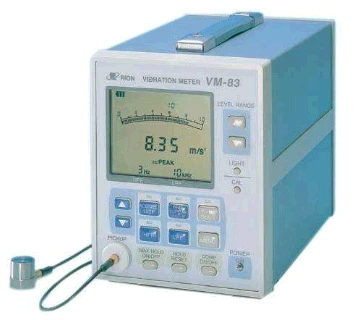 VM-83 низкочастотный измеритель вибрации RION Sound VM-83 сверхнизкочастотный цифровой измеритель вибрации портативный измеритель вибрации