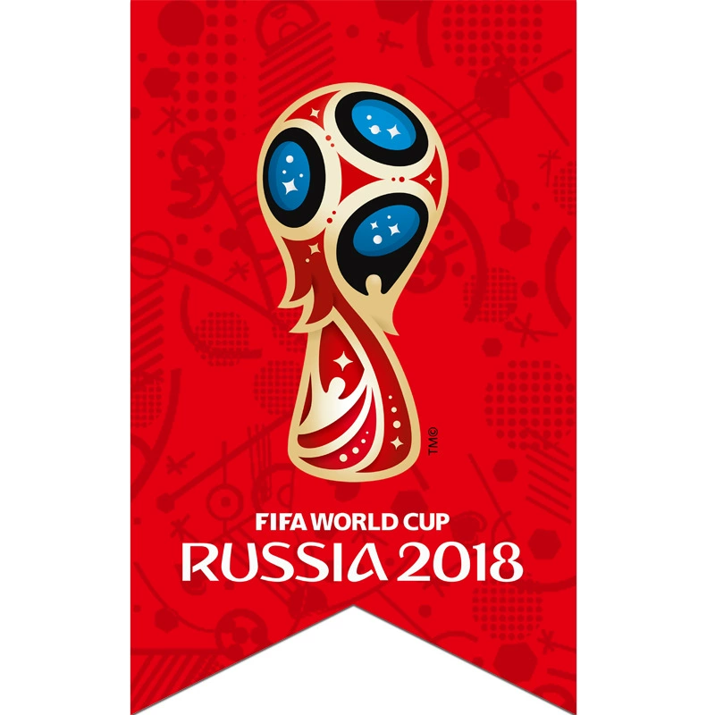 Новый набор принадлежностей болельщика чемпионата мира по футболу 2018 в России: шашки-флаги 8 32, флаг 32, флаг футбольный, настройка флага