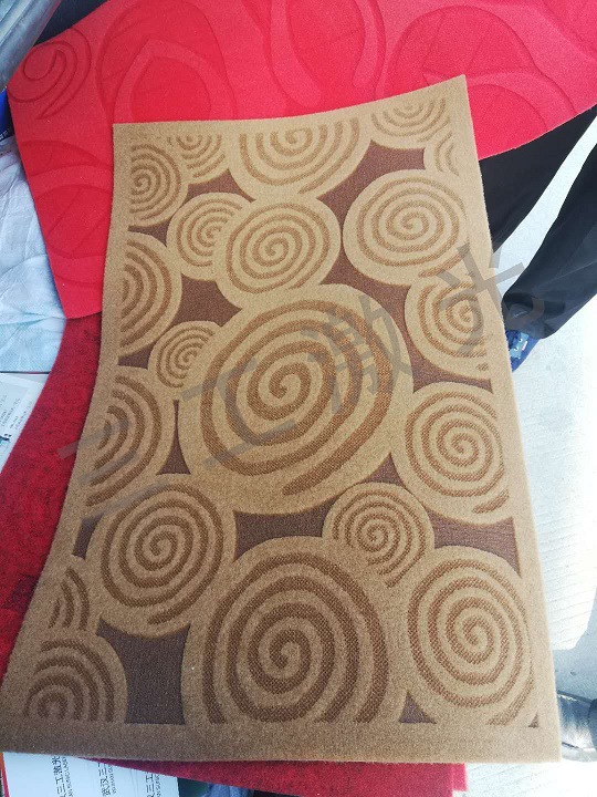 PVC双条纹卷材地毯激光烫花机 自动上下料 长幅面地毯激光雕刻机