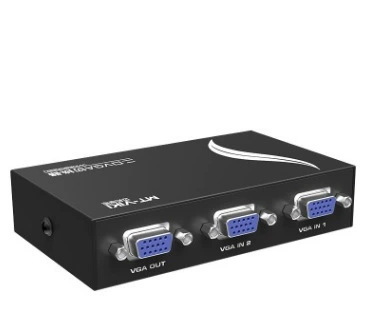 Mega Topoli MT-15-2CF VGA коммутатор два в один и два в мульти-компьютерный коммутатор