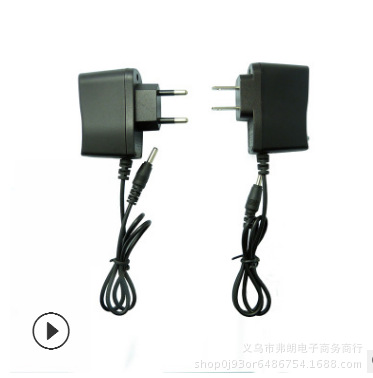 手电筒直充车充锂电池专用充电器万能充直充圆插扁插高脚圆插