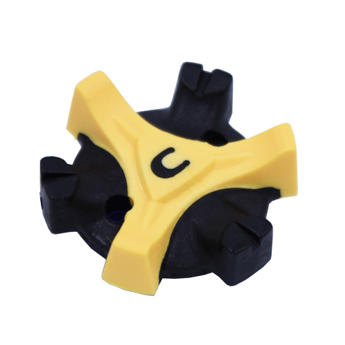 Manufacturer wholesale golf spikes, spiral fast golf spikes, TPU Tri-Lok rotating spikes