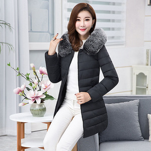 New Winter Thin Cotton Clothes Large Collar Thicker Cotton Clothes