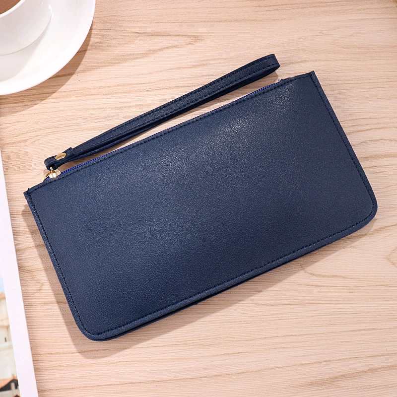 Long capacious wallet, mobile phone, small bag, Korean style, Birthday gift