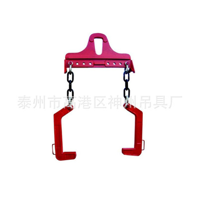 China SW105 major design Customized steel strip A hook Double hook Spreader Coiling sling