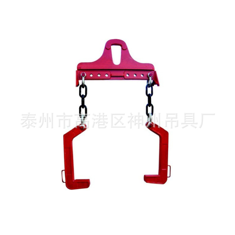 China SW105 major design Customized steel strip A hook Double hook Spreader Coiling sling