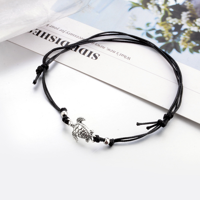 Bohemian Turtle Multilayer Ankle Hand Woven Footwear Adjustable