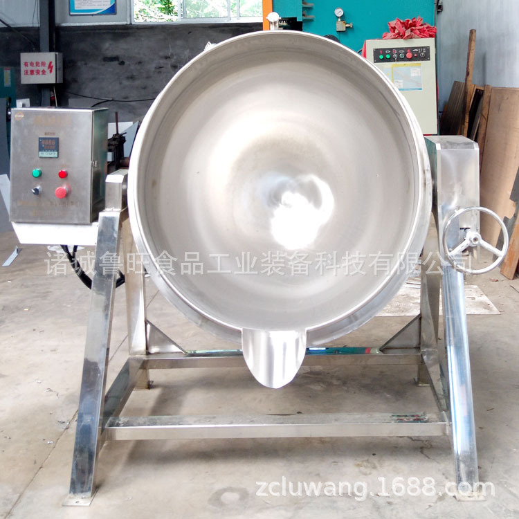 水饺店煮水饺夹层锅 食品级不锈钢电加热夹层锅