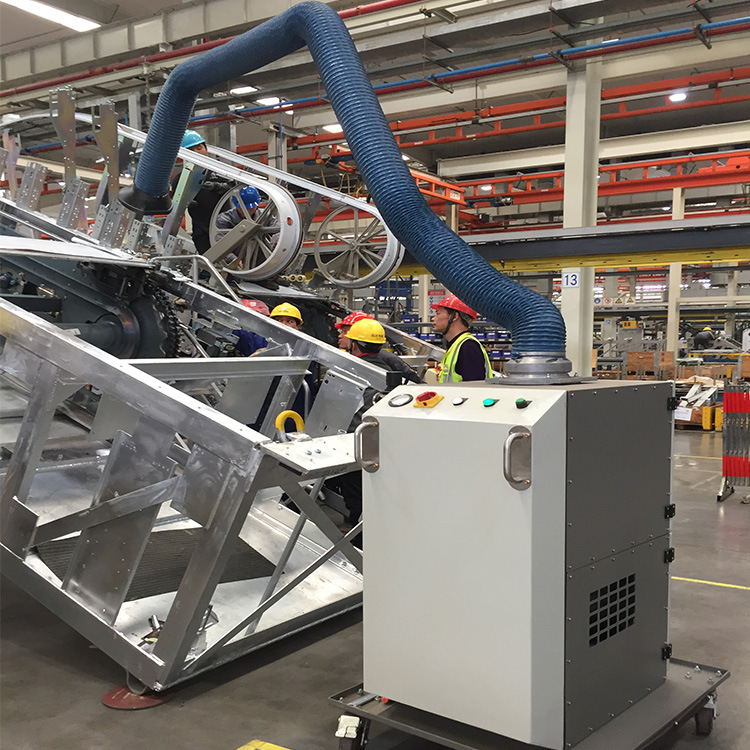 焊烟净化器 移动式单机焊烟除尘器 打磨加工焊接烟尘净化器