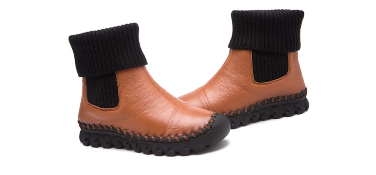 Bottes femme en En cuir - Ref 3355429 Image 34