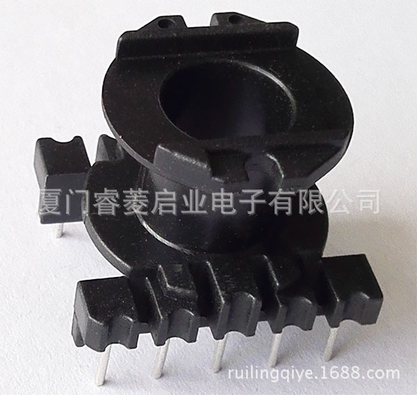 ER28/EC28 立式 5+5 针距5.0 排距17.5 高21.1 变压器骨架厂家