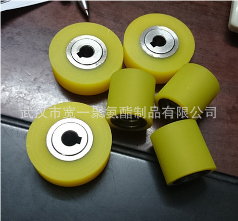 供应贵州自动化设备用胶轮包胶，滚轮包胶