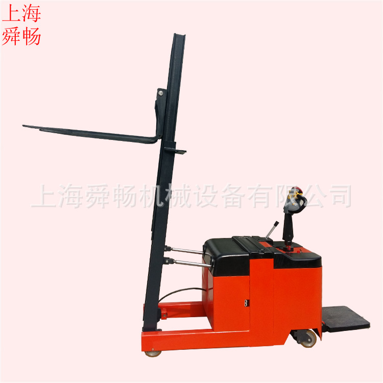 供应1.5T3M无腿配重式电动装缷车 升高搬运堆放车 液压电动叉车