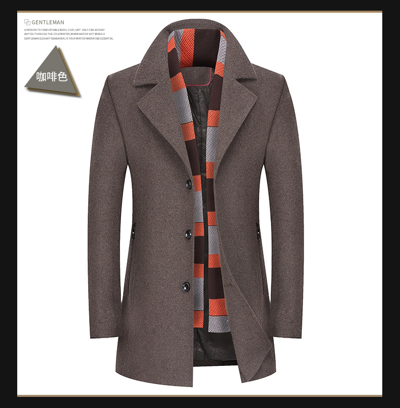 Manteau homme en Laine - Ref 3418973 Image 23