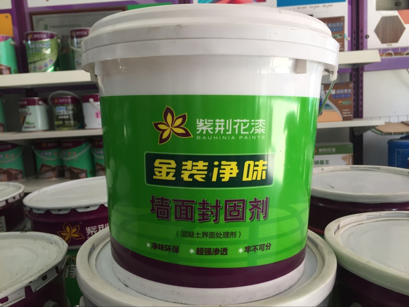 紫荆花金装净味 墙面封固剂9KG