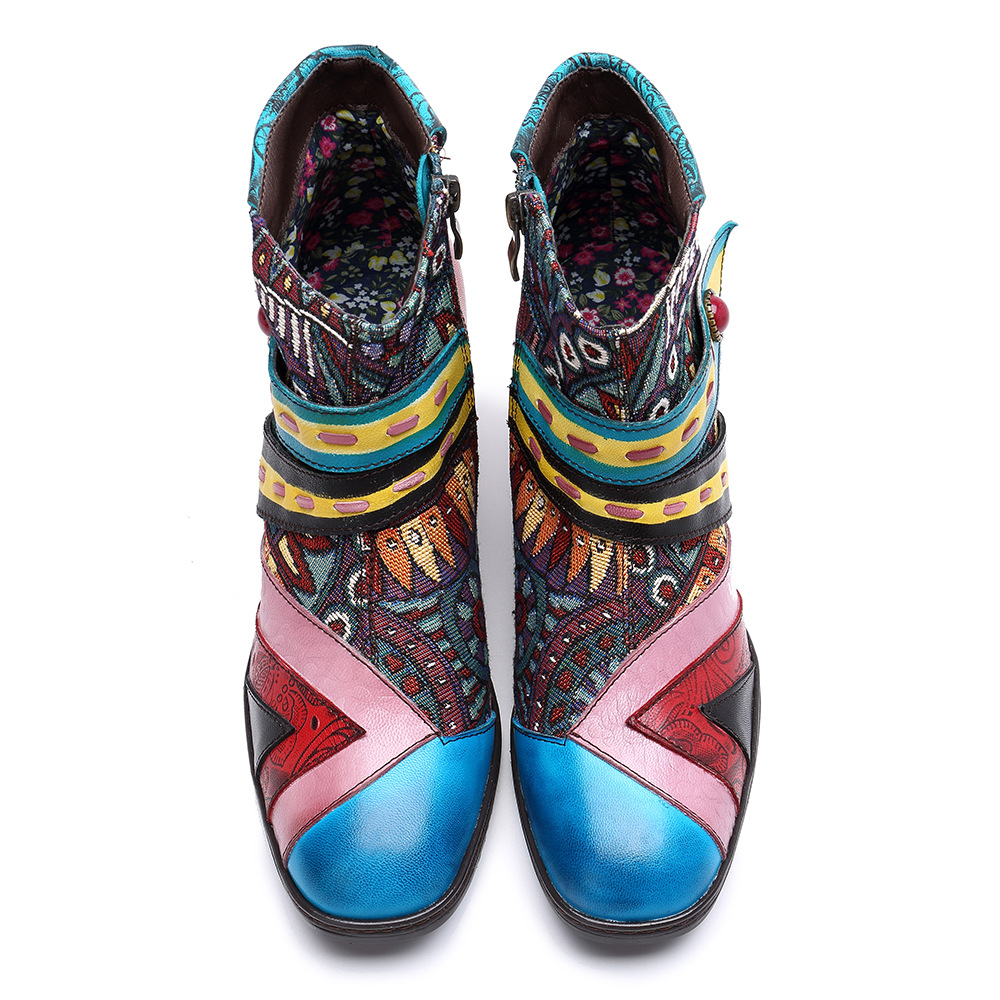 Bottes femme en En cuir - Ref 3354816 Image 15