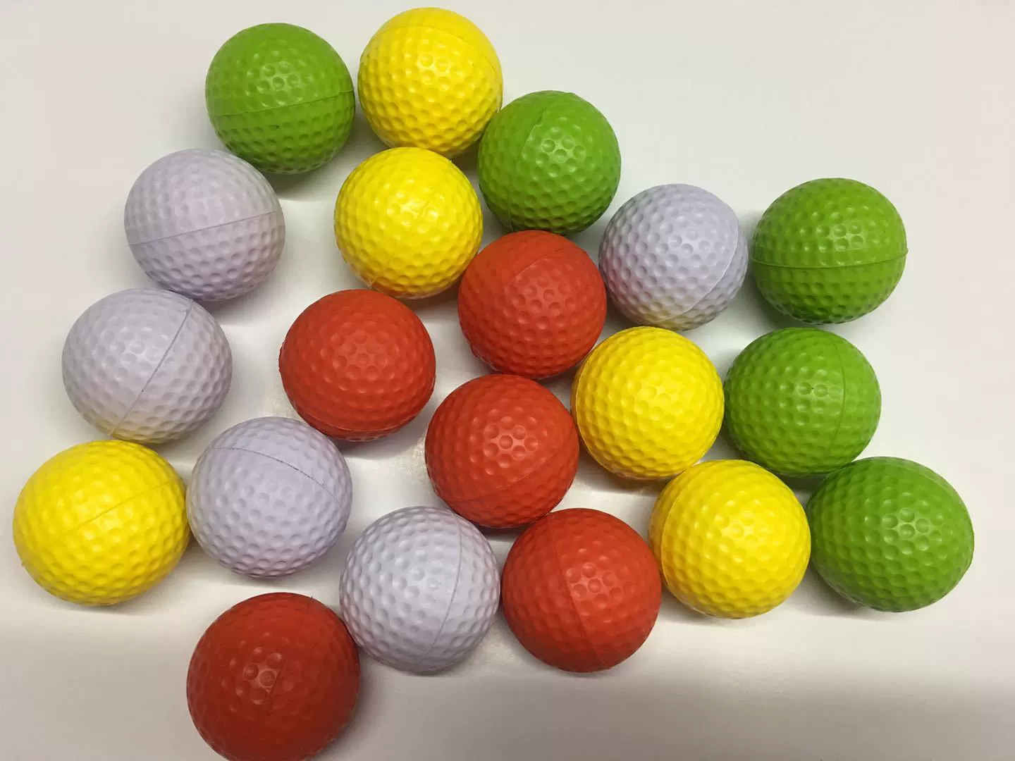 Гольф PU практика мяч Гольф Крытый практика мяч высокий эластичный мягкий мяч Крытый мяч