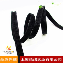 彩色棉蜡绳环保圆扁粗纹服装箱包抽绳 手提袋拎腊绳 帽裤包收紧绳