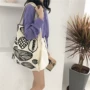 新款印花大容量手提女包