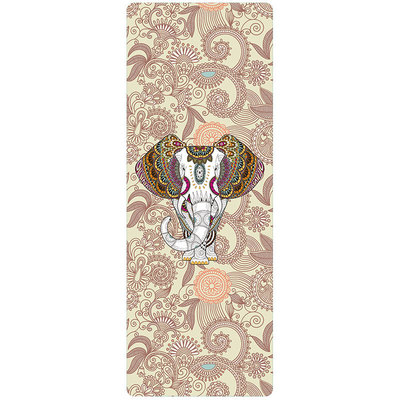 厂家直销麂皮绒瑜伽铺巾一件代发神秘印象瑜伽垫垫子