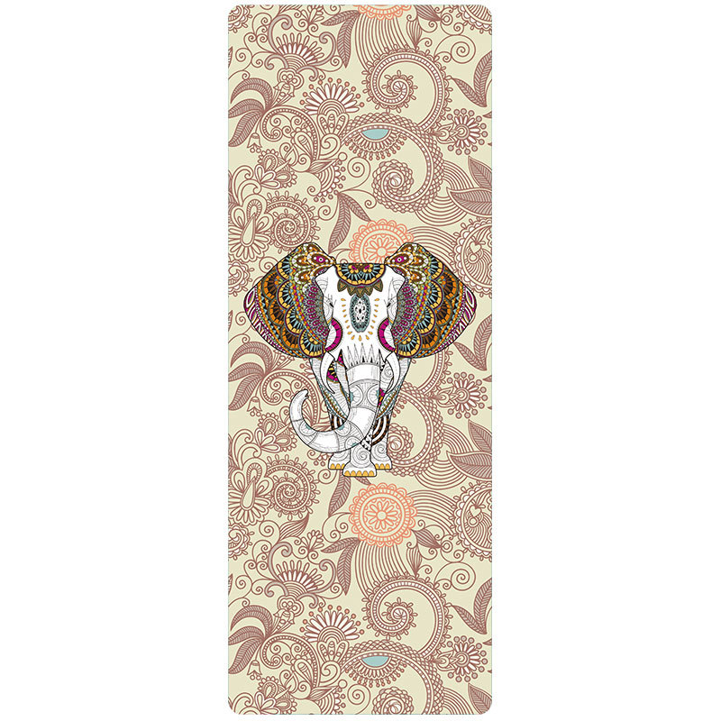 厂家直销麂皮绒瑜伽铺巾一件代发神秘印象瑜伽垫垫子