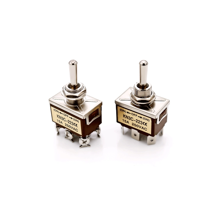 Nice switch KN3C-203 button switch 6 pin three-speed high-power 20A vehicle and ship mechanical modification switch