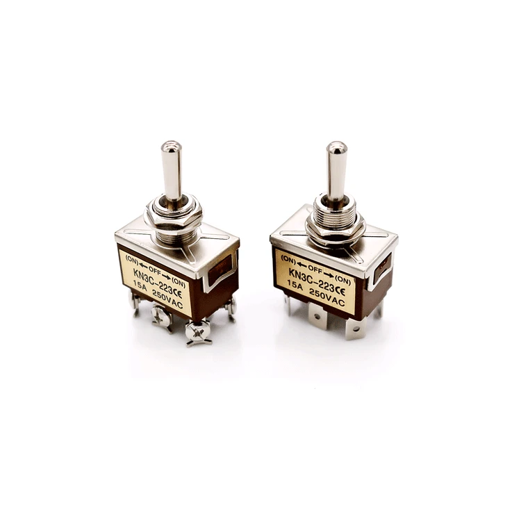 Nice switch KN3C-203 button switch 6 pin three-speed high-power 20A vehicle and ship mechanical modification switch