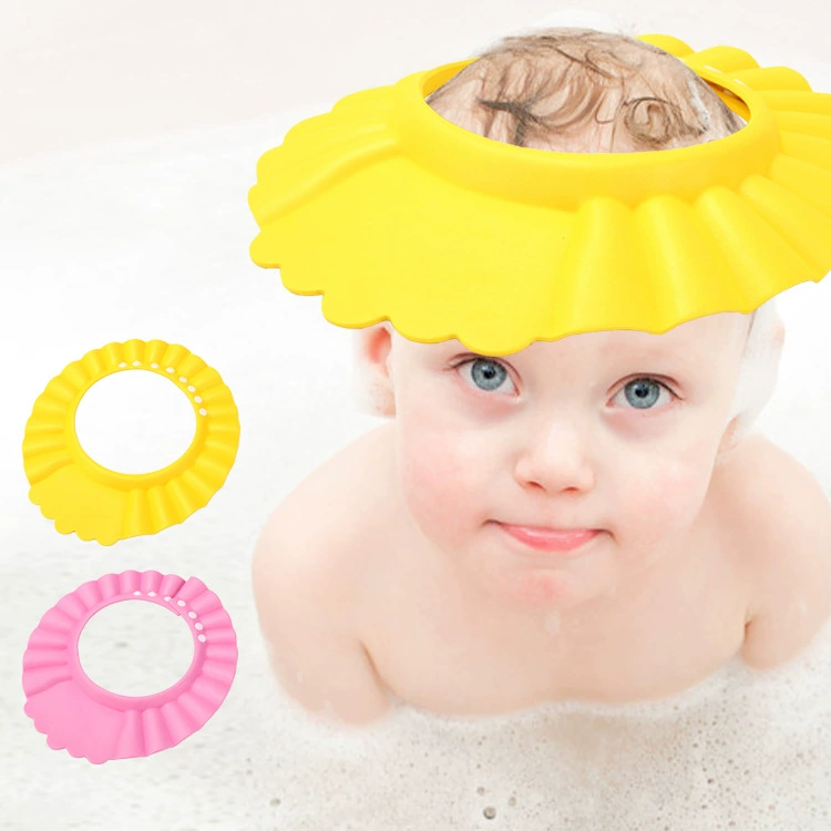 Детский регулируемый shower cap, шампунь, головной убор для волос, защита глаз