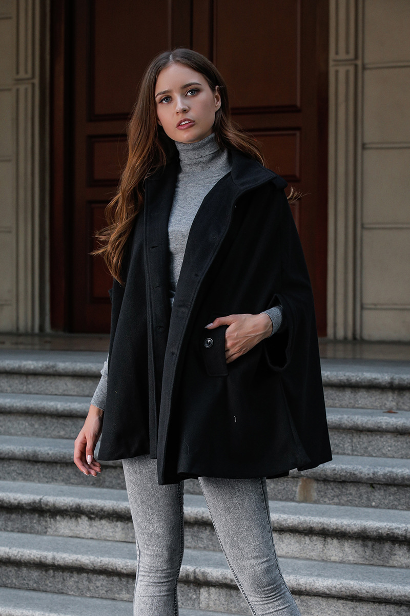 autumn and winter new woolen coat  NSSE35203