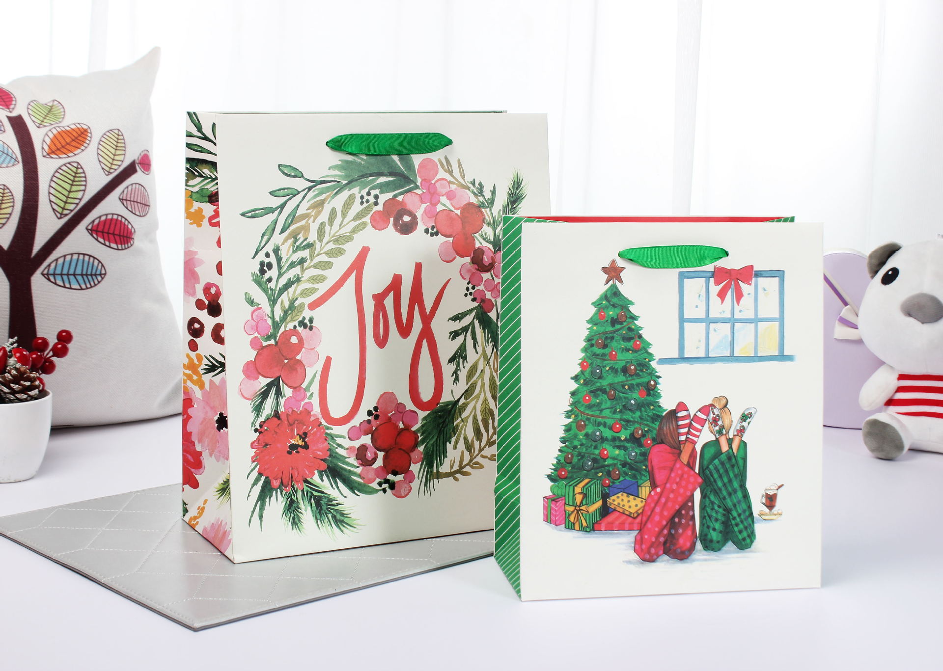 手提袋 纸袋 服装包装袋  手提袋定制