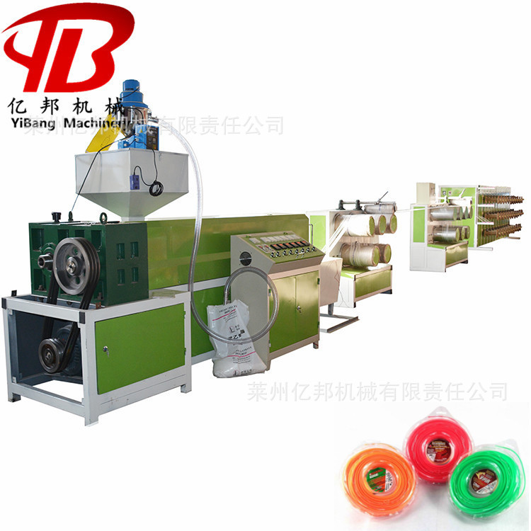 莱州亿邦聚乙烯建工线聚丙烯填充绳机PPPE尼龙圆丝拉丝机组