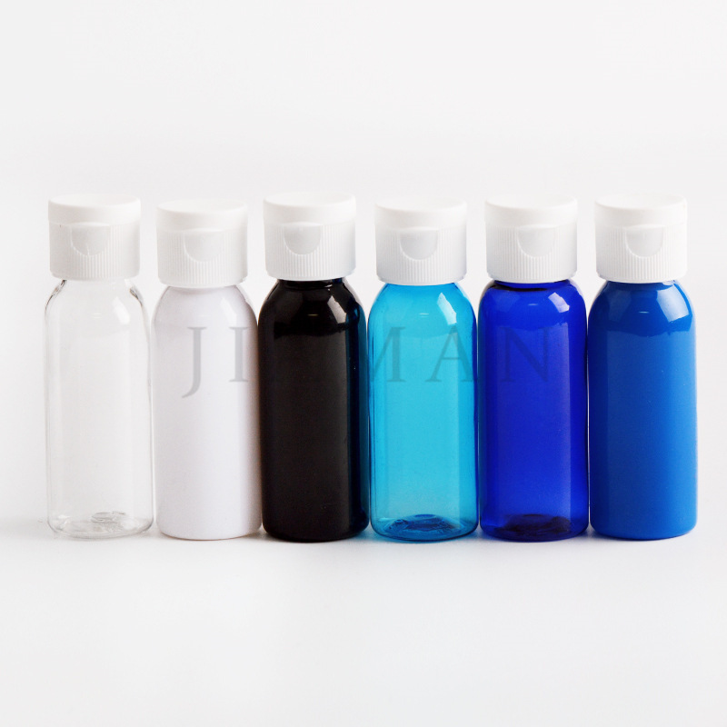 30ml翻盖平便携化妆爽肤水翻盖分装空瓶子挤压瓶洗发水沐浴乳