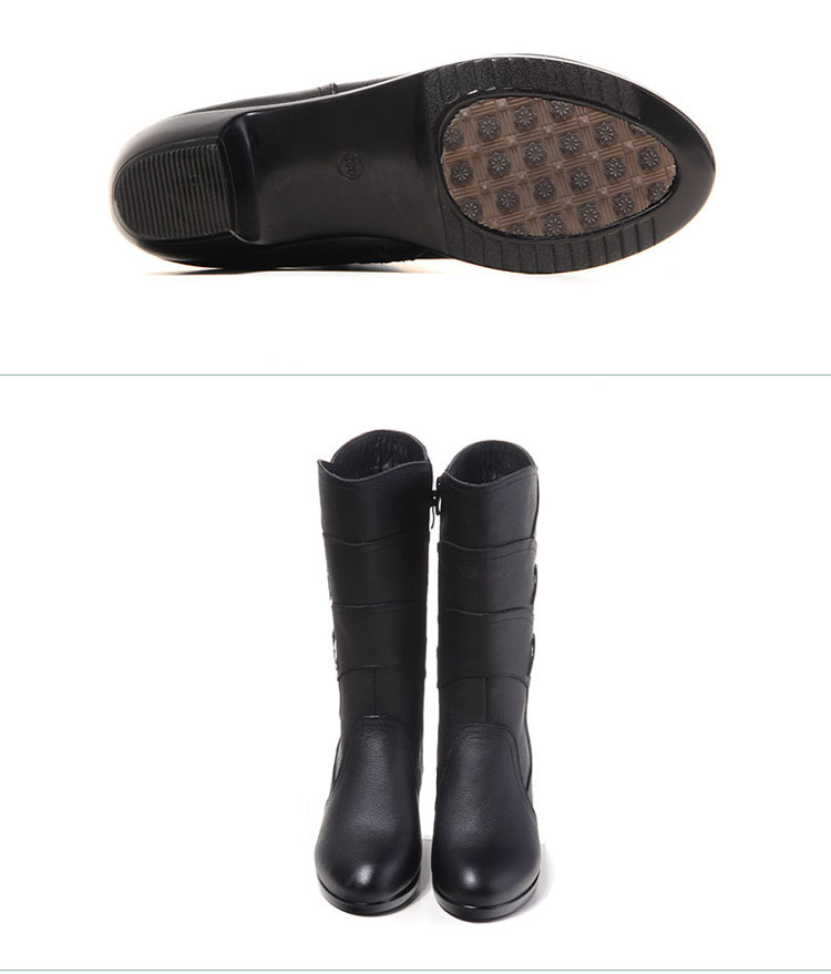 Bottes femme GIOVANNI en En cuir - Ref 3355474 Image 25